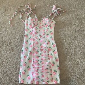 Super down floral dress